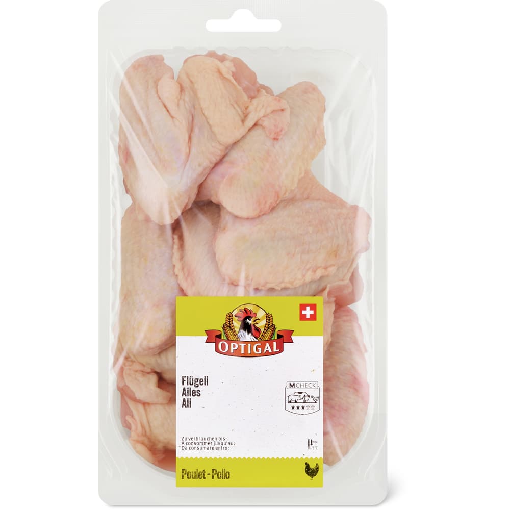 Optigal Poulet Flügel 8 Stück