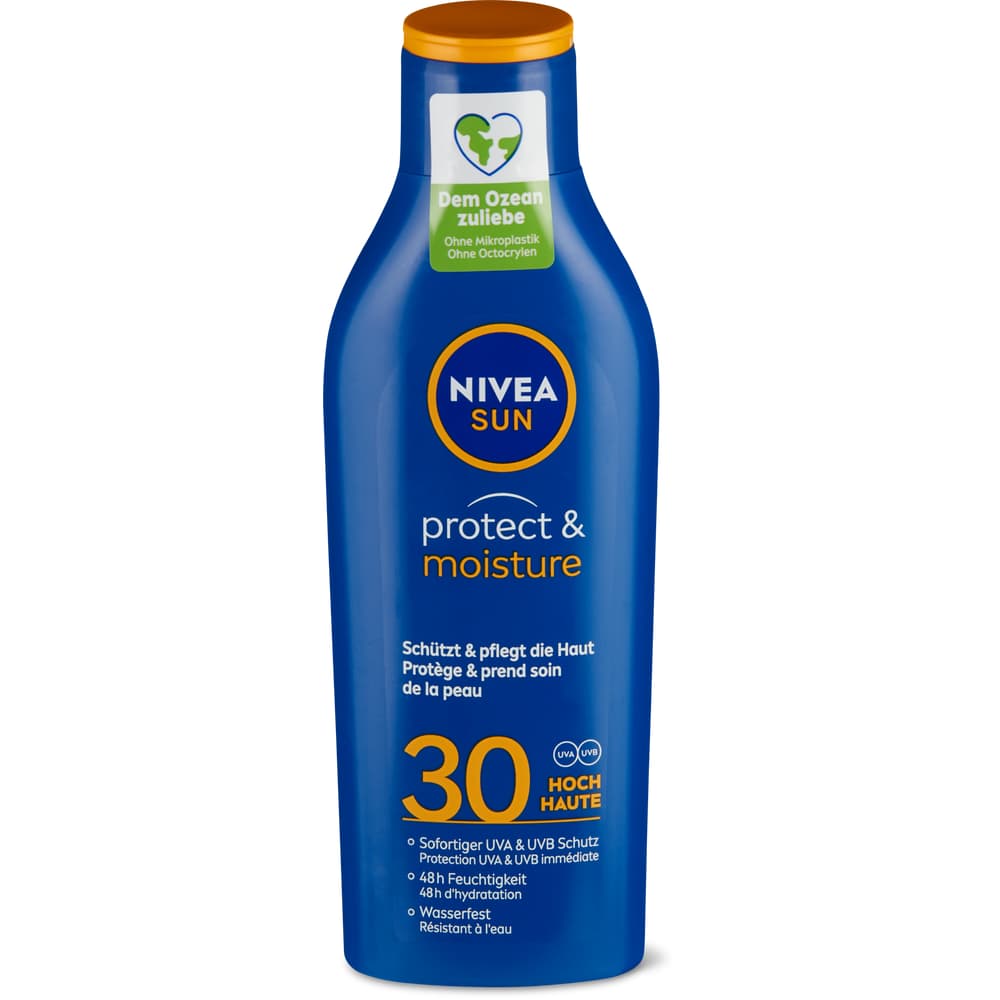 Nivea Sun Pflegende Sonnenmilch Protect & Moisture - LFS 30