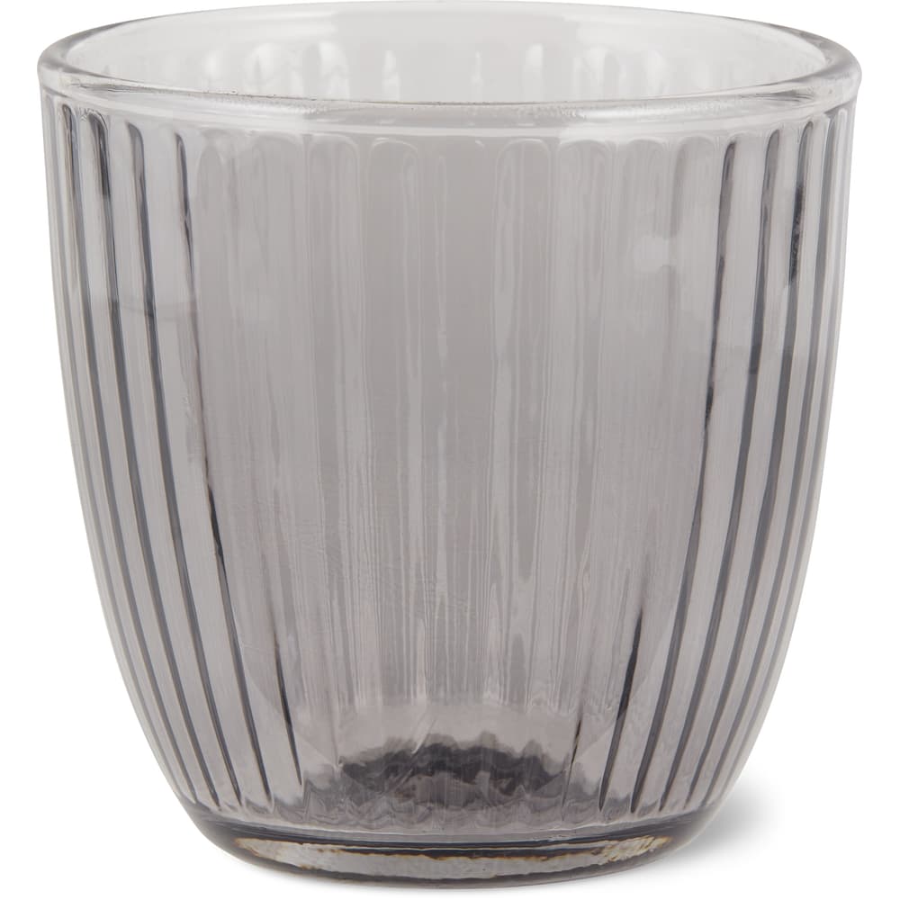 Migros Kitchen & Co. Wasserglas Basic Acqua schwarz, 29.5cl