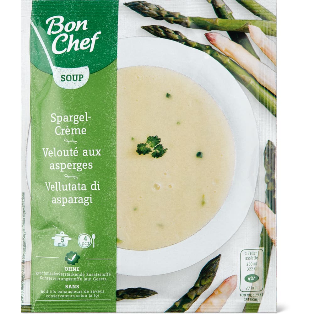 Bon Chef Suppe Spargelcrème