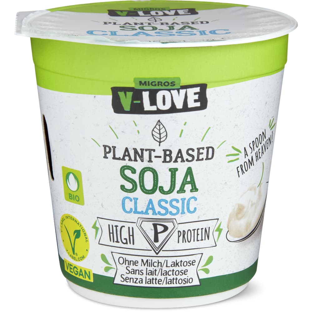 V-Love Bio Soja Vegurt Classic ungesüsst