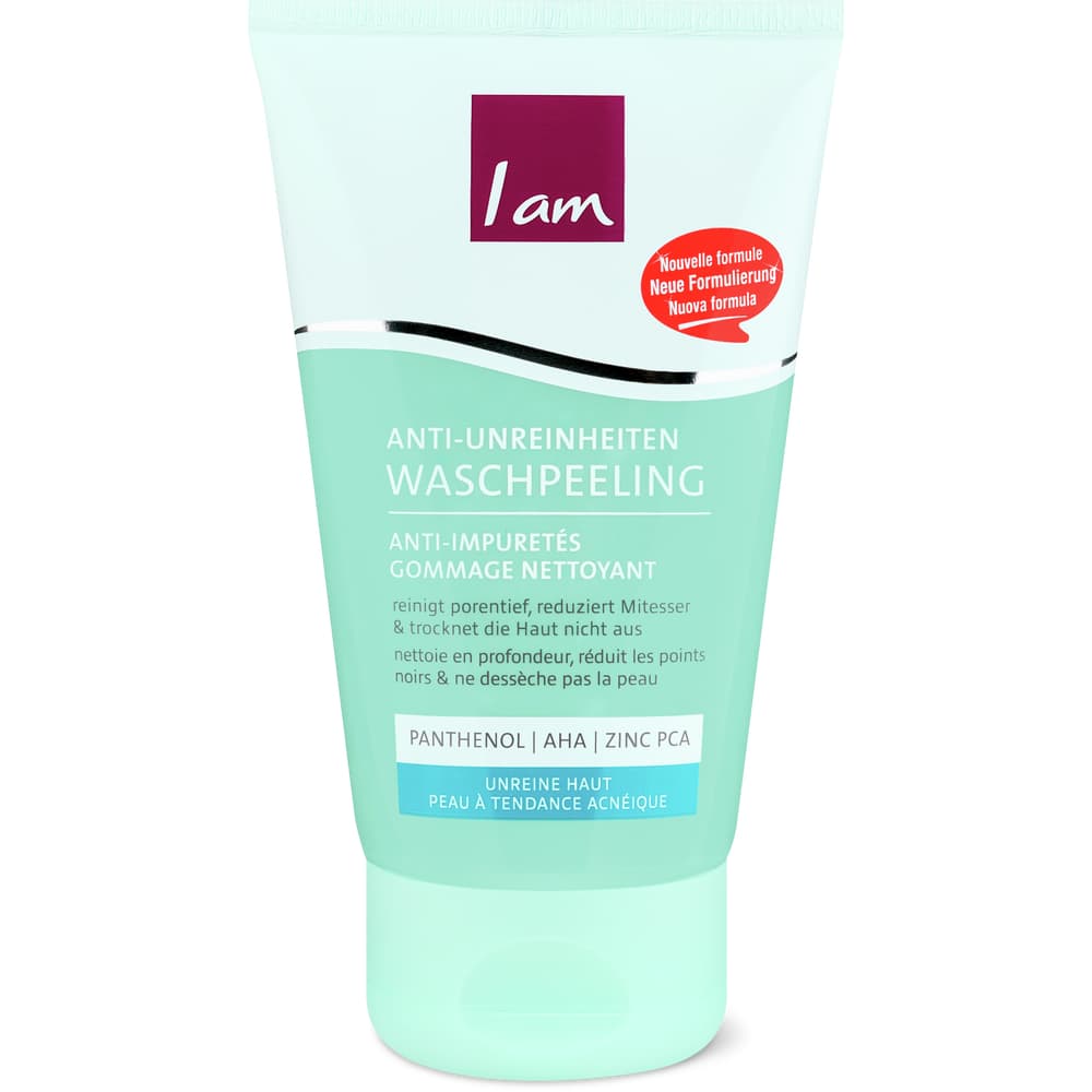I am Anti-Unreinheiten Waschpeeling