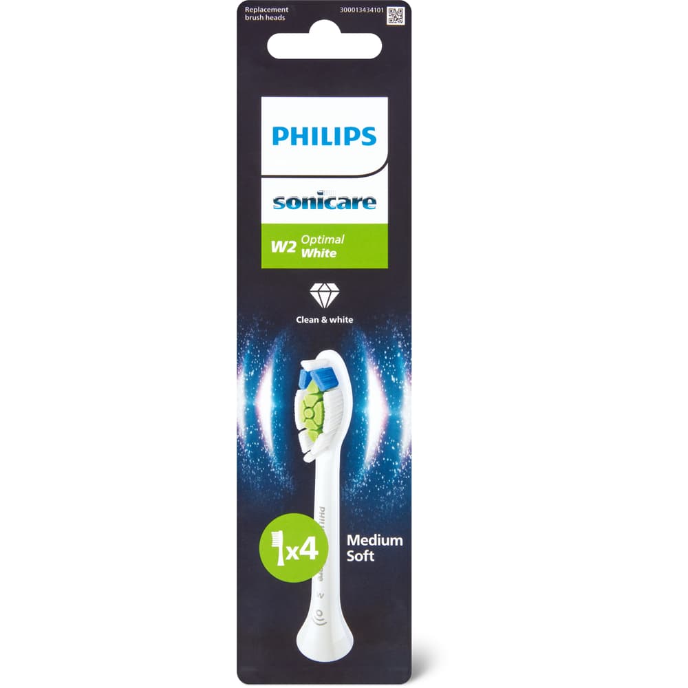 Philips sonicare W2 Optimal White Aufsteckbürsten Medium Soft weiss HX6064/87