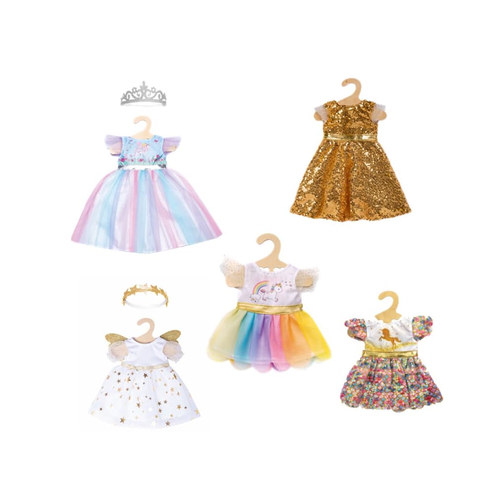 2030 Fairy Dress for Doll, Butterfly, 35-45 cm, 10128307, Multi-Colour