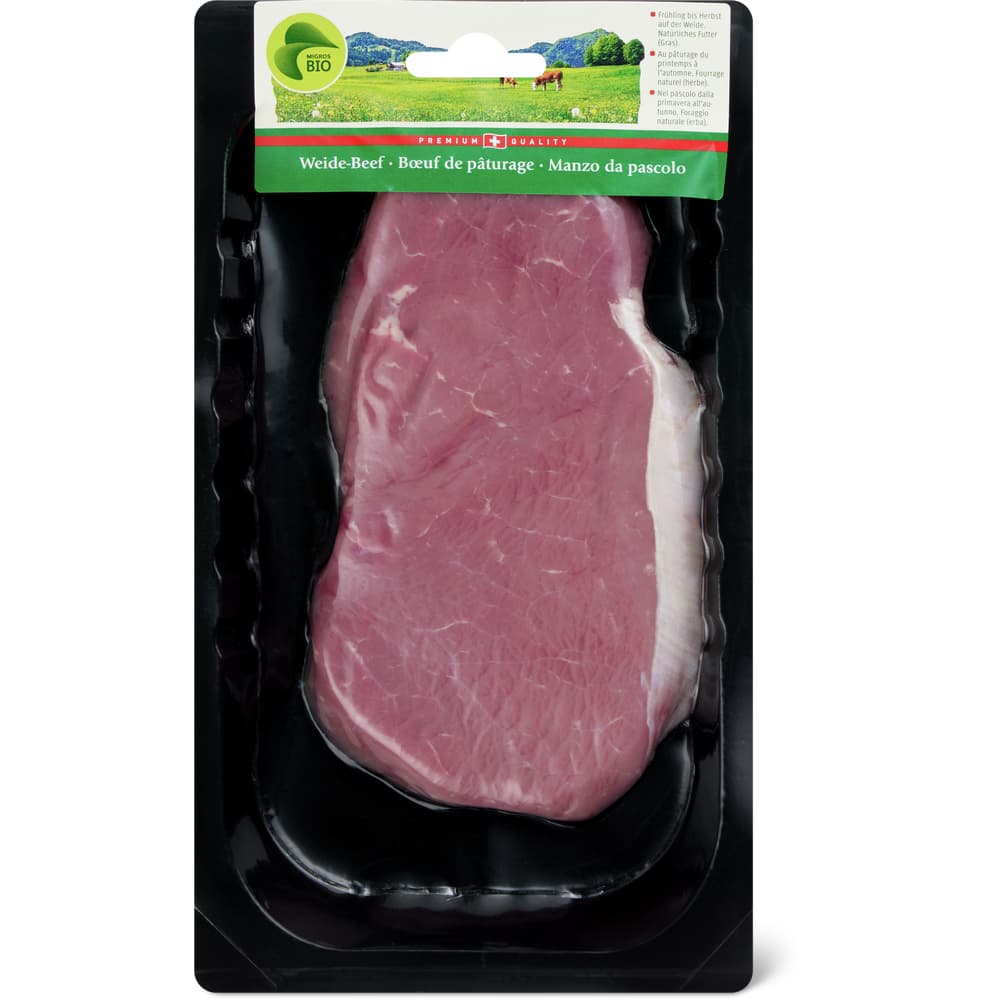 Migros Bio Rindsentrecôte Weide Beef