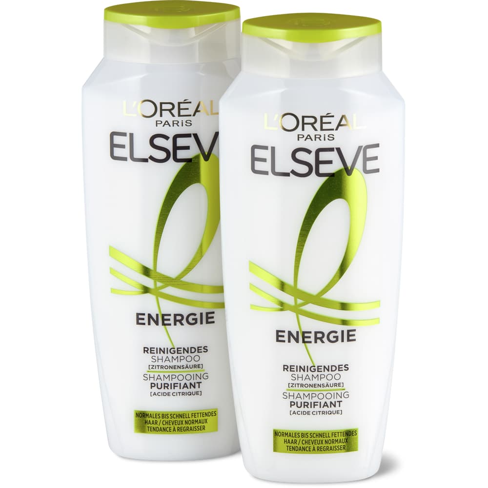 L'Oréal Paris Elseve Energie Shampoo Normales bis schnell nachfettendes Haar