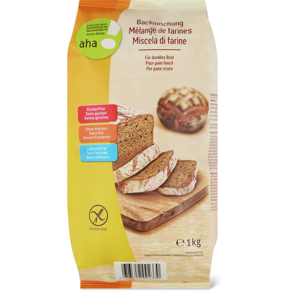 aha! Mehlmischung Für dunkles Brot
