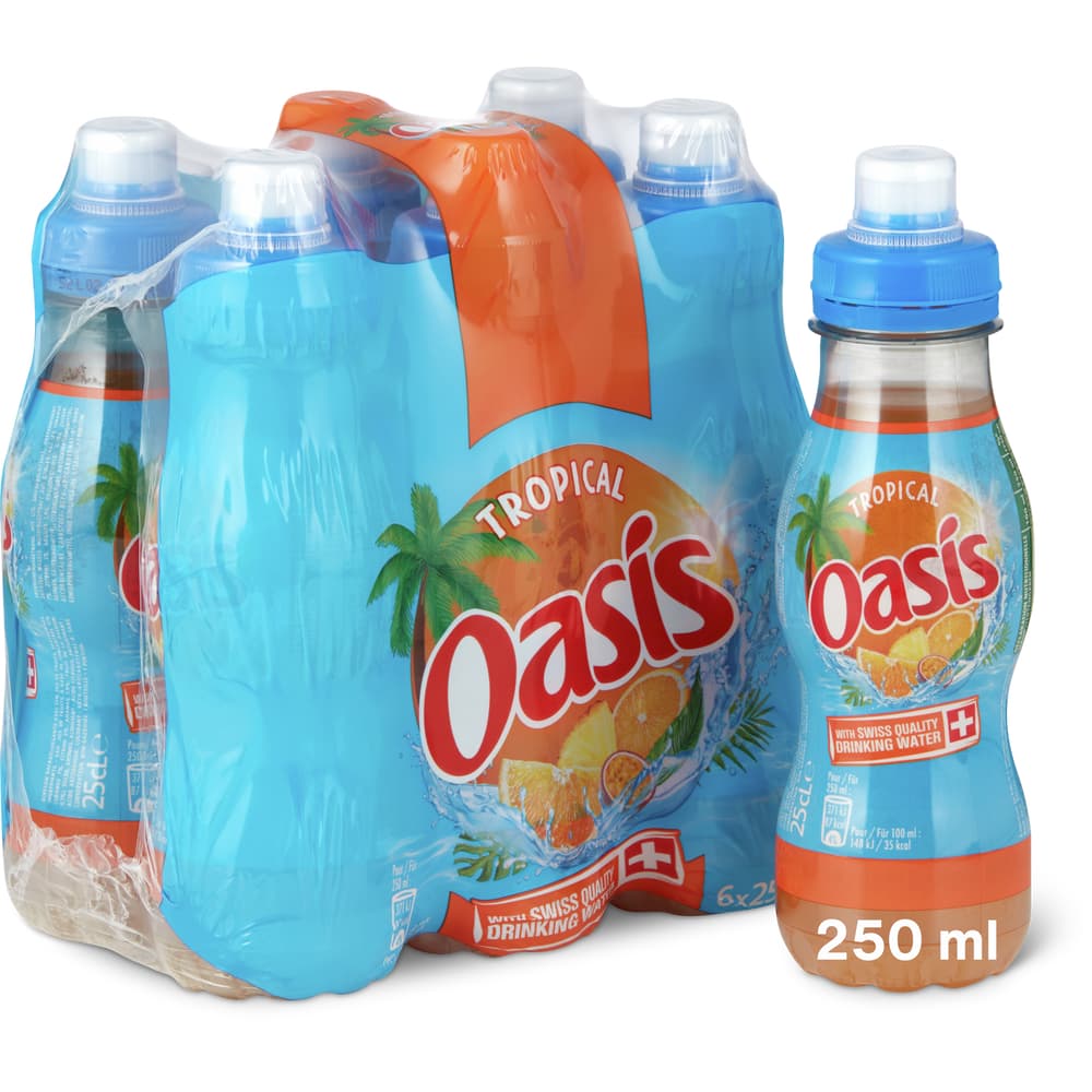 Oasis Fruchtiges Getränk Tropical