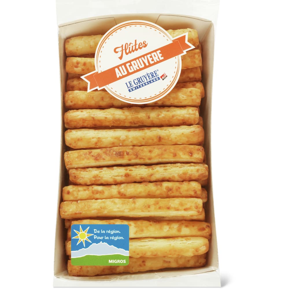 Flûtes au gruyère