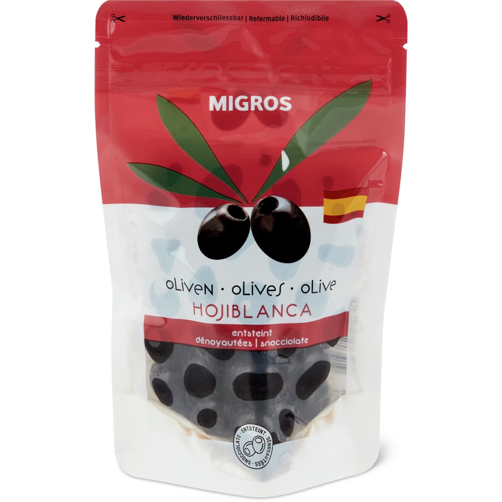 Migros Spanische Oliven Hojiblanca entsteint