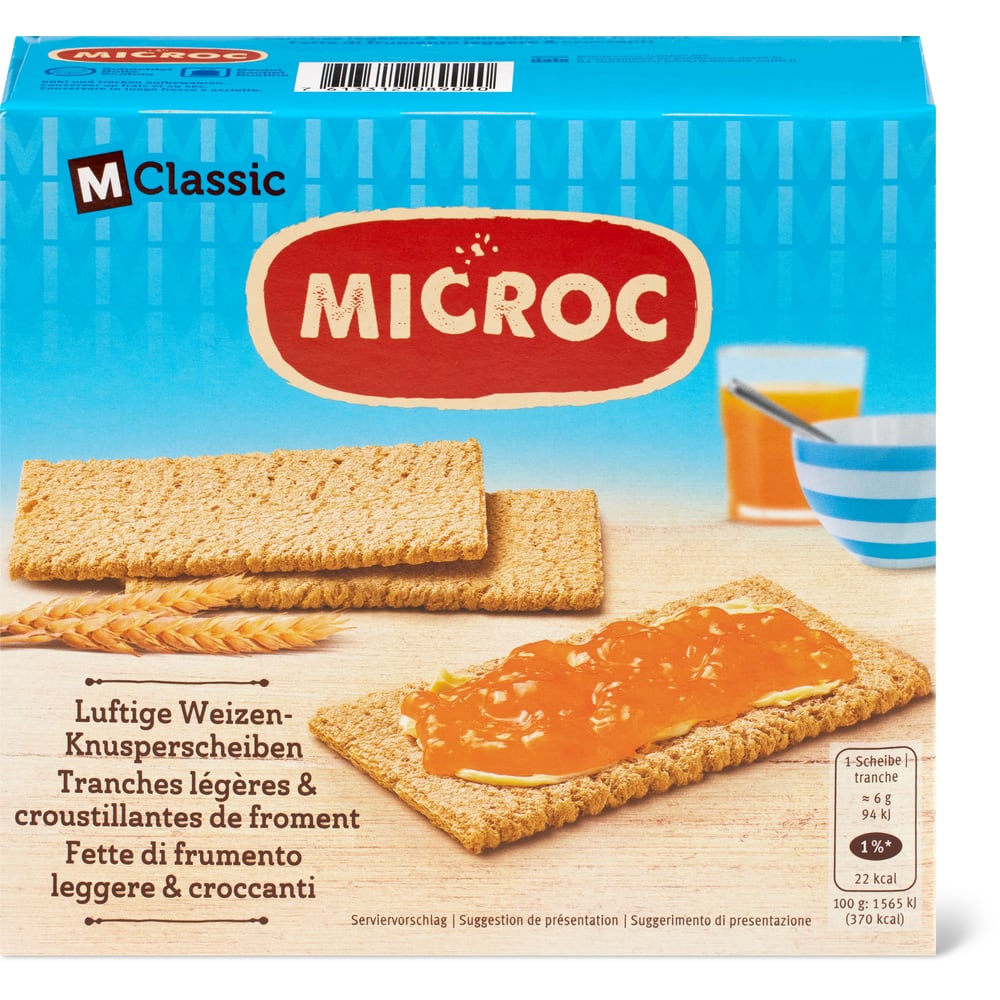 M-Classic Microc Weizen-Knusperbrot