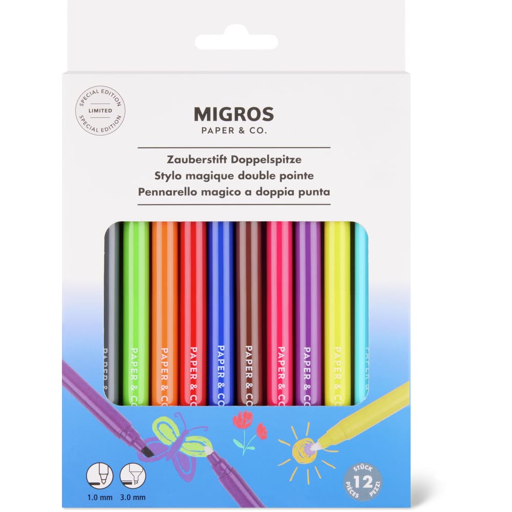 Migros Paper & Co. Zauberstift Doppelspitze