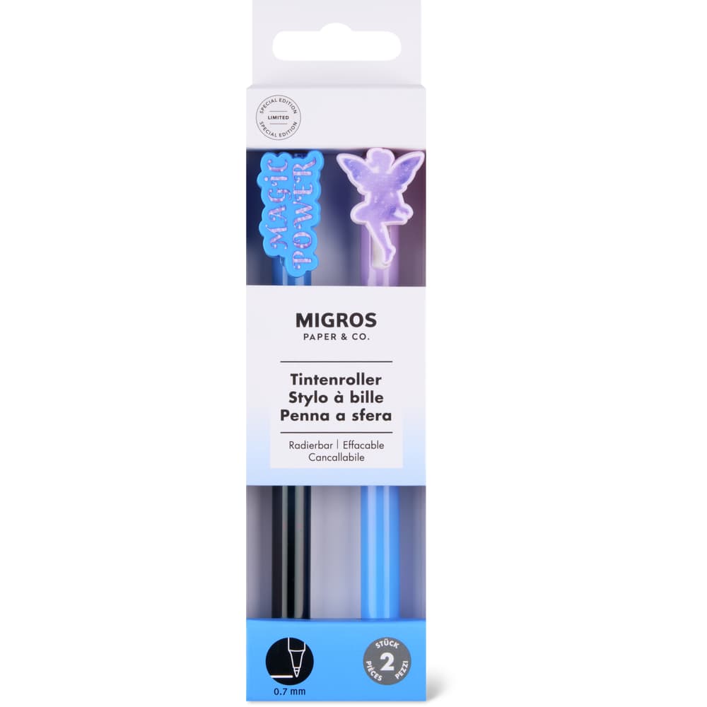 Migros Paper & Co. Tintenroller radierbar Fairy