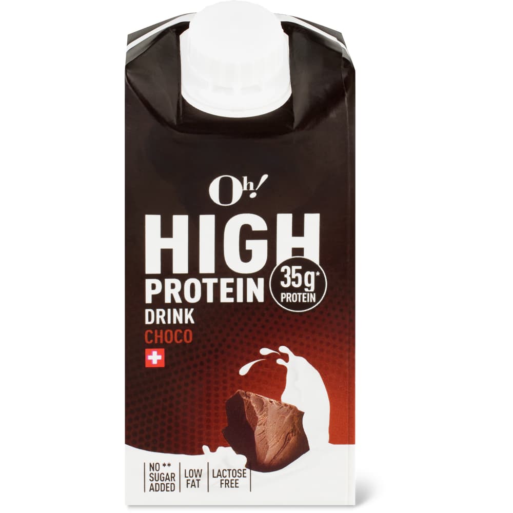 Oh! High Protein Drink Schokolade laktosefrei