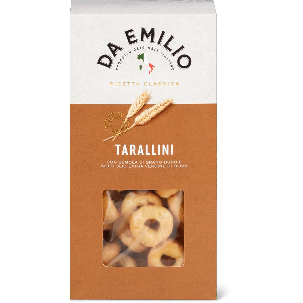 Da Emilio Apérogebäck Tarallini