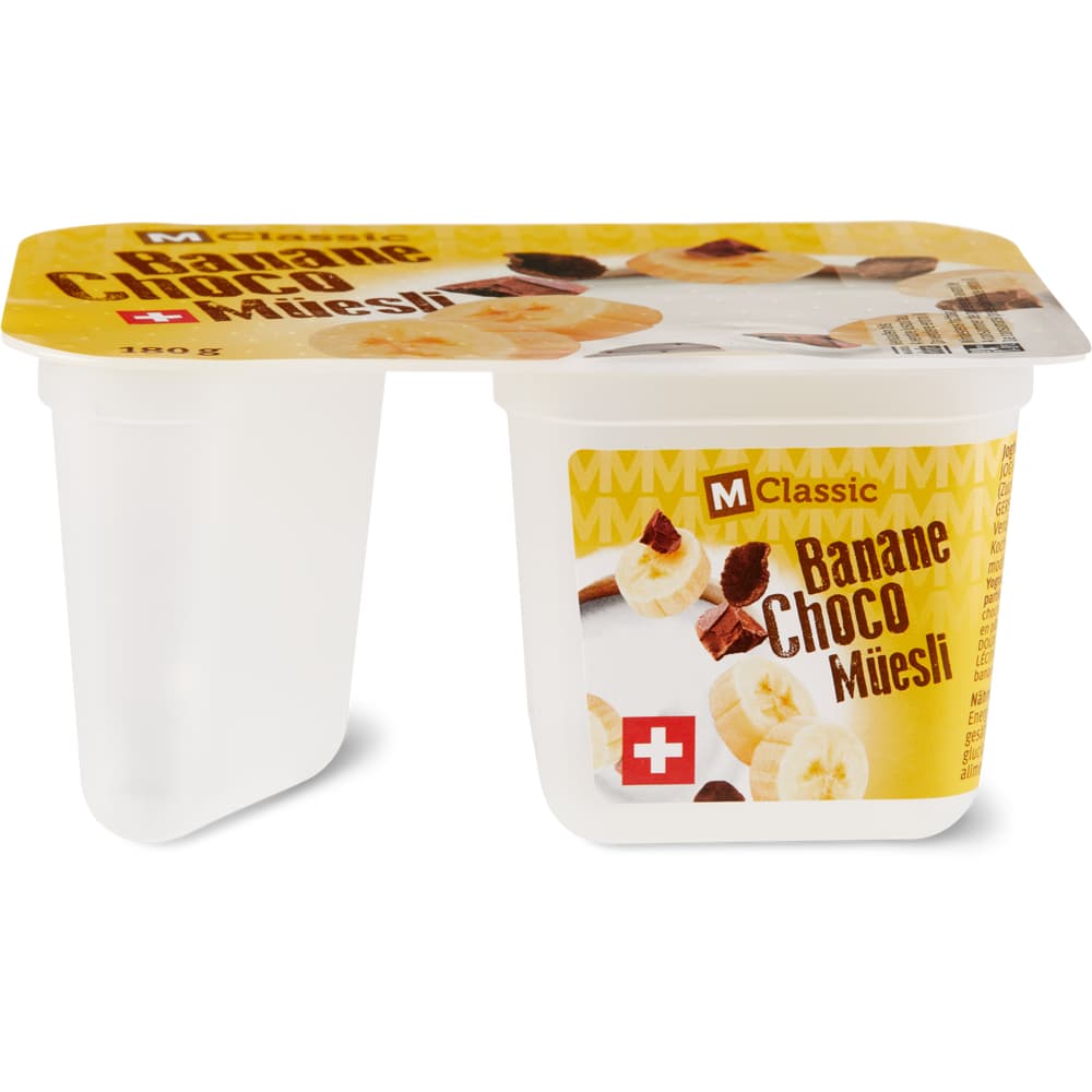 M-Classic Joghurt Müesli Banane & Schokolade