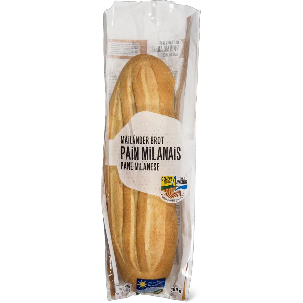In-store bakery · Mailänderbrot • Migros