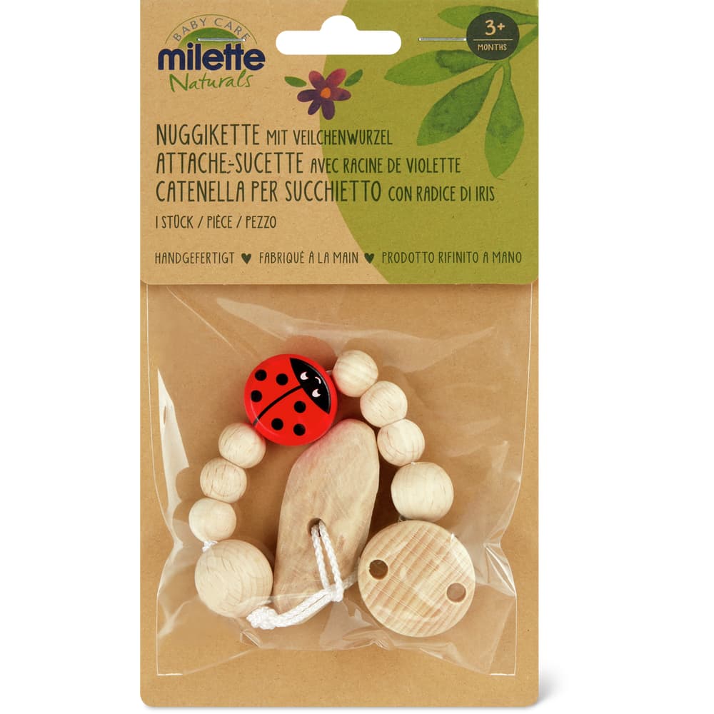 Milette Baby Care Naturals Nuggikette Veilchenwurzel 3 M+