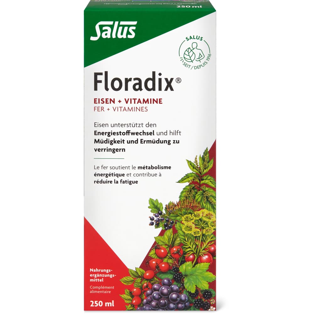 Salus Floradix Sirup Eisen & Vitamine