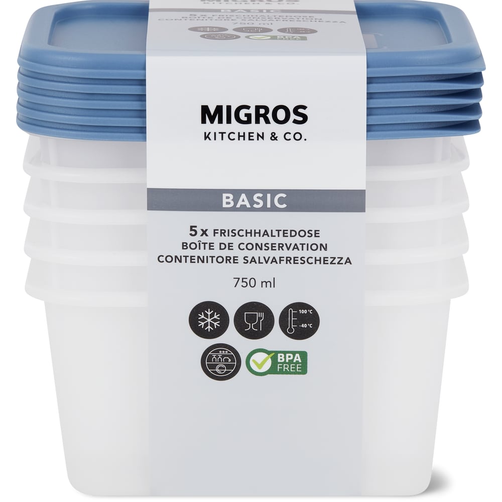 Migros Kitchen & Co. Aufbewahrungsdosen 0.75l