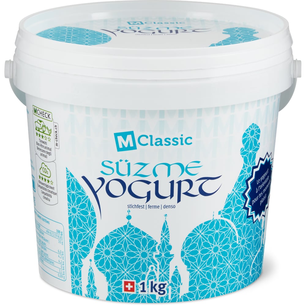 M-Classic Süzme Rahmjoghurt nach orientalischer Art