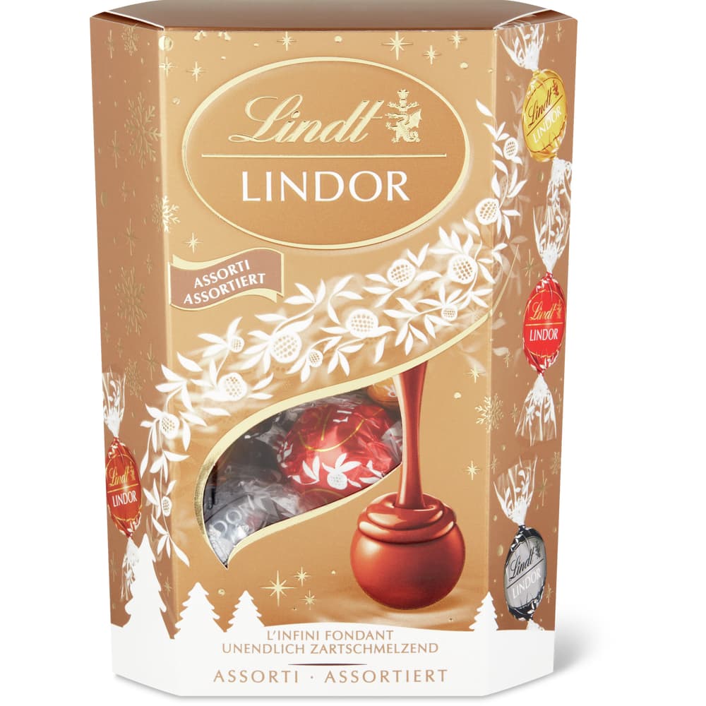 Lindt Lindor Schokoladen-Kugeln assortiert
