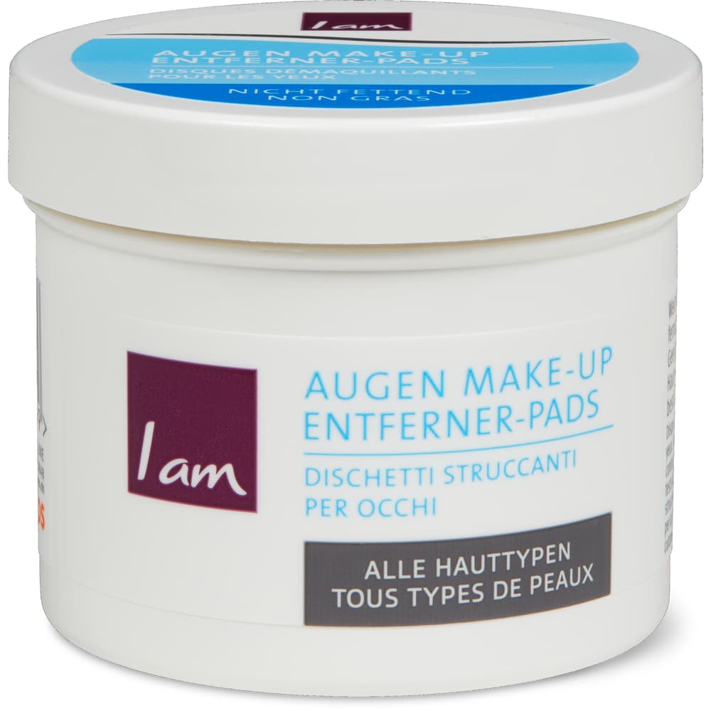I am Augen Make-Up Entferner-Pads Nicht fettend