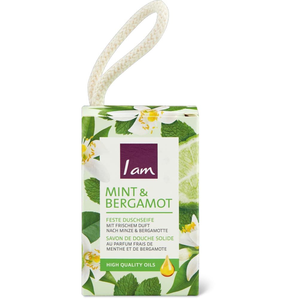 I am Feste Duschseife Mint & Bergamot