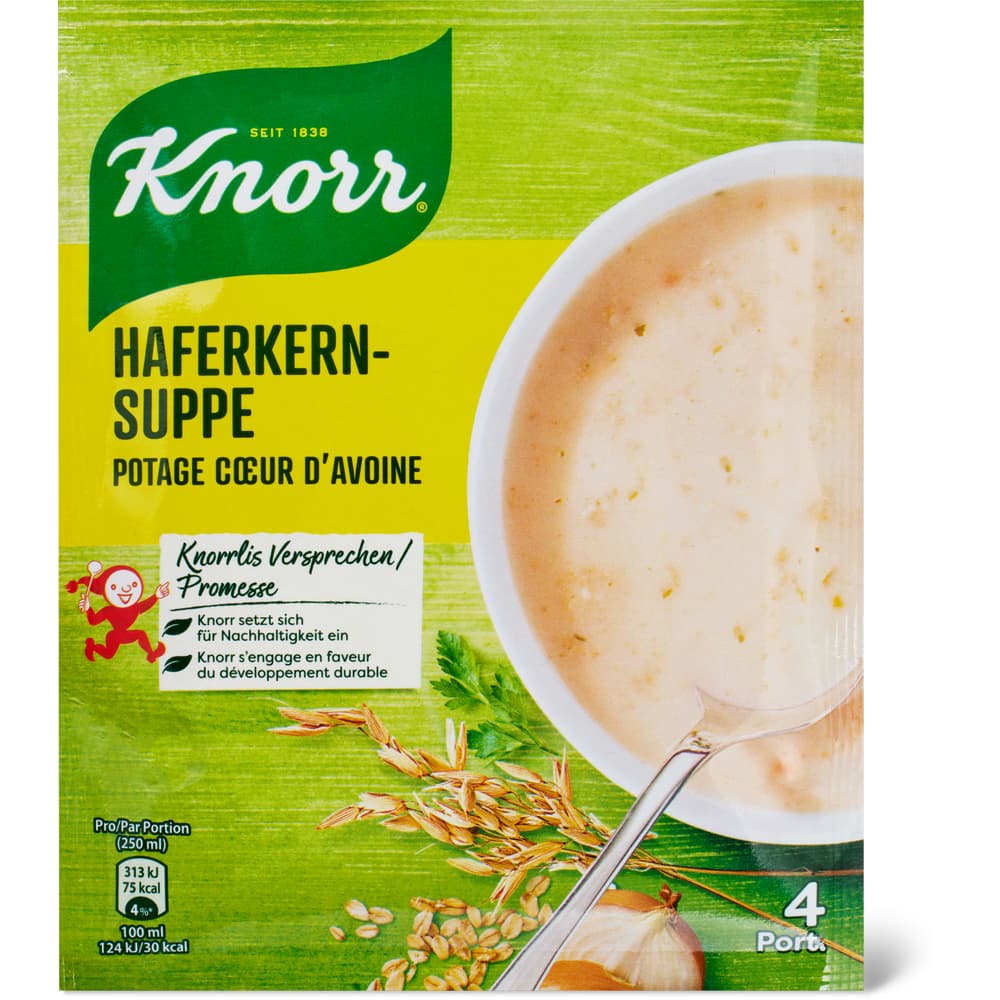 Knorr Haferkern Suppe
