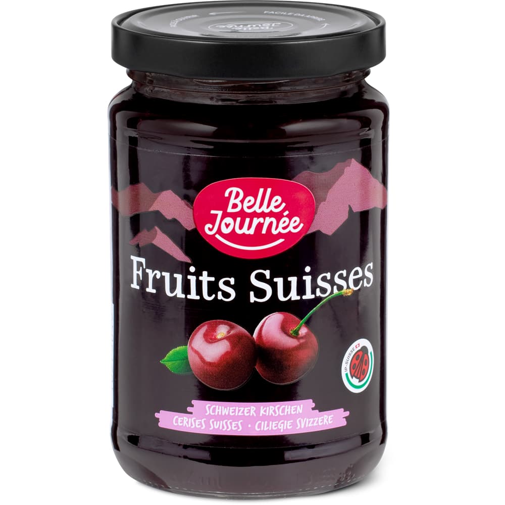 Belle Journée IP-SUISSE Konfitüre Schweizer Kirschen
