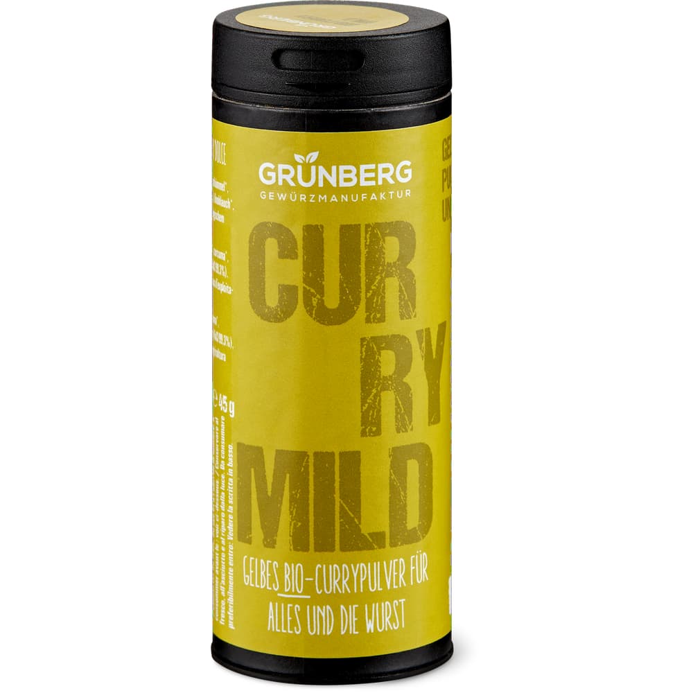 Grünberg Bio Curry Mild und gemahlen
