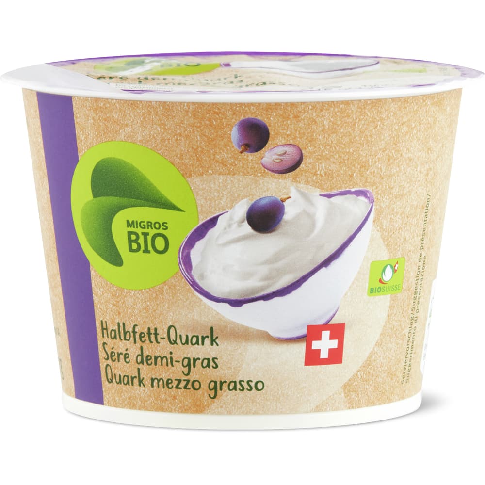 Migros Bio Halbfettquark