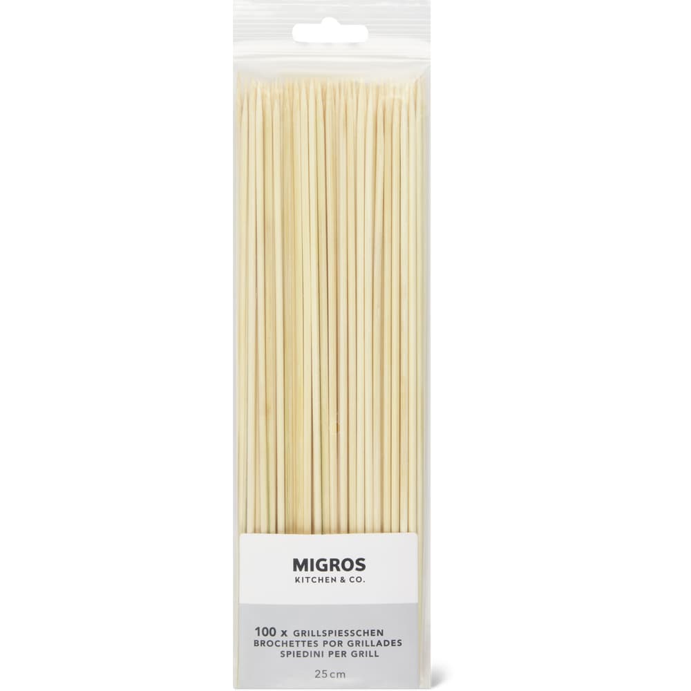 Migros Kitchen & Co. Grillspiesschen 25cm