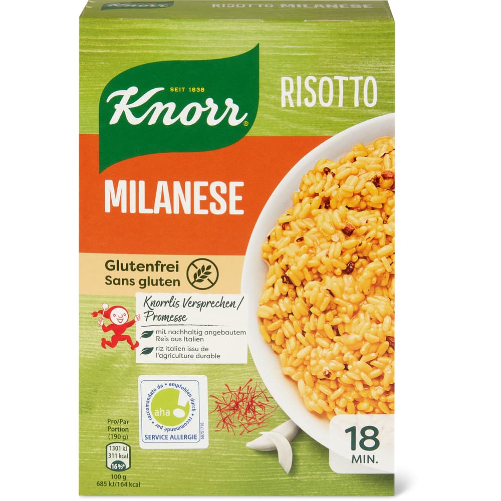 Knorr aha! Risotto Milanese