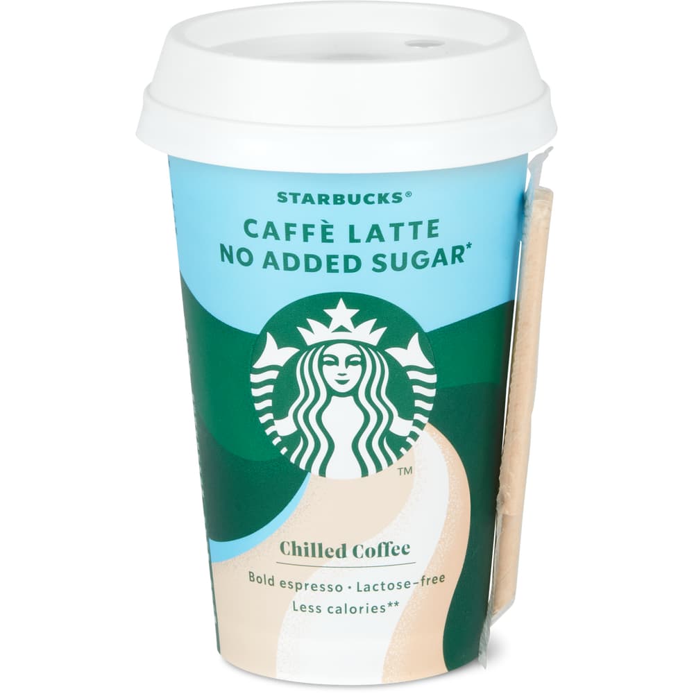 Starbucks Fairtrade Caffè Latte ohne Zuckerzusatz
