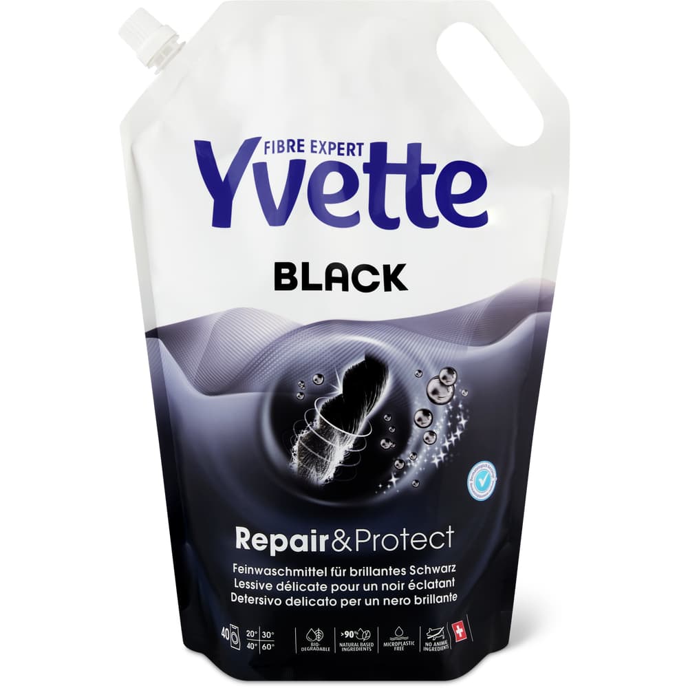 Yvette Black Flüssigwaschmittel 40 Waschgänge
