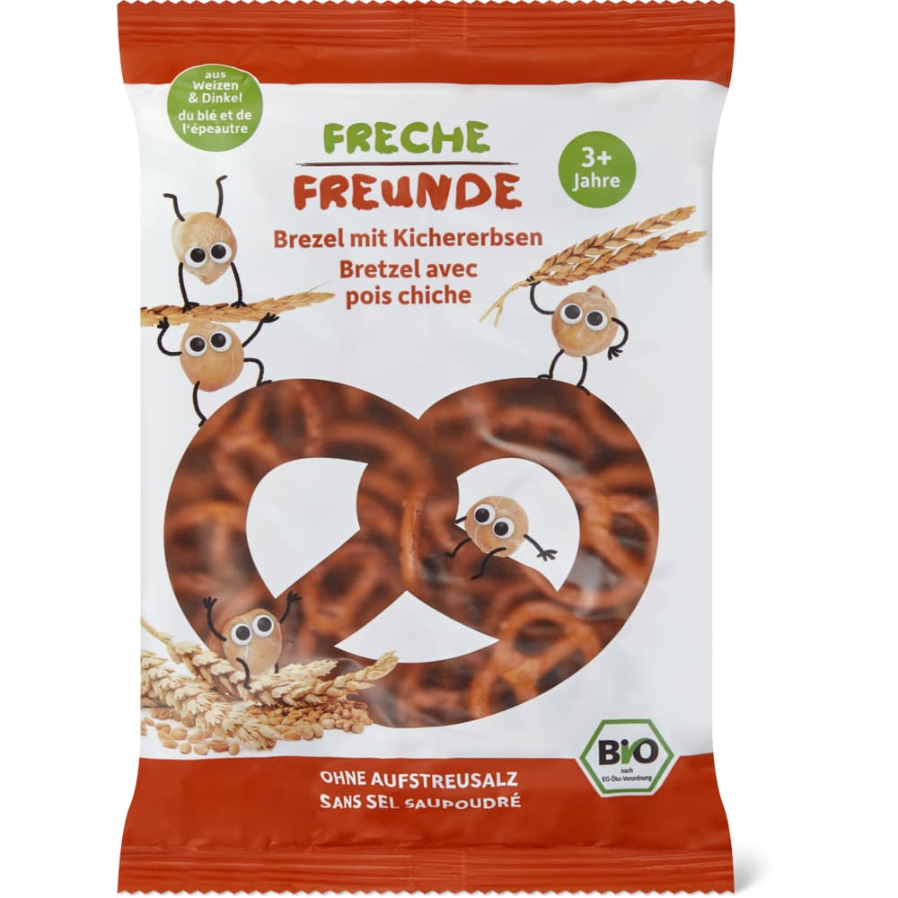 Freche Freunde Bio Brezeln mit Kichererbsen Ab 3 Jahren