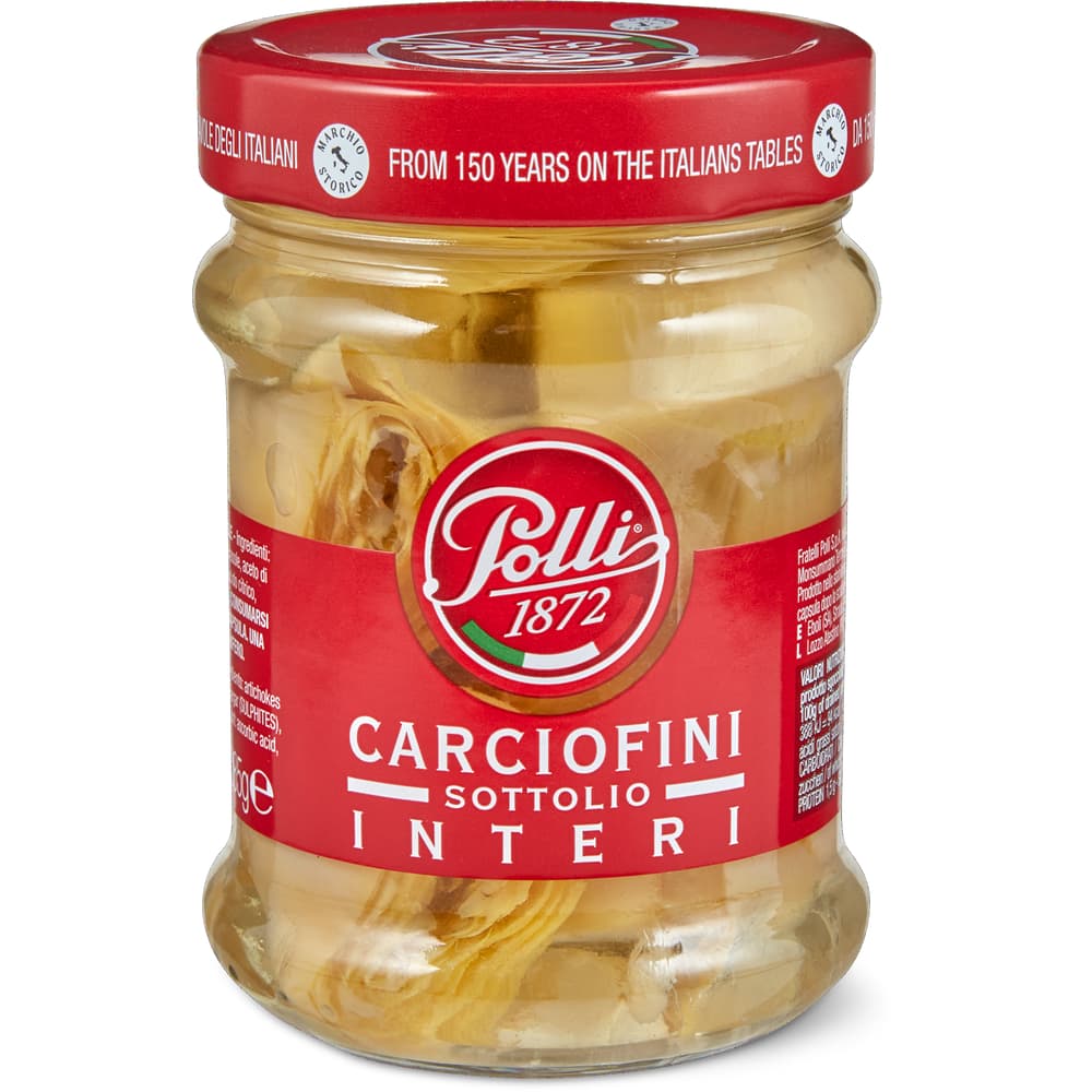 Polli Artischockenherzen in Olivenöl