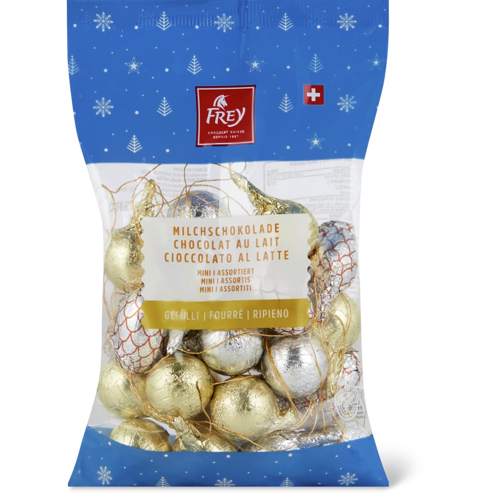 Frey Schokoladen-Kugeln Milchschokolade mit Pralinenfüllung