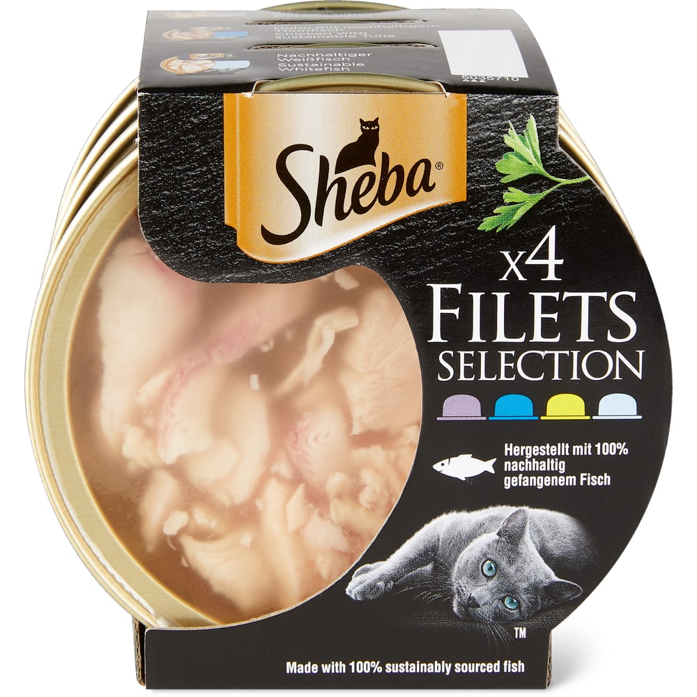 Sheba Filets Häppchen in Gelée Fisch