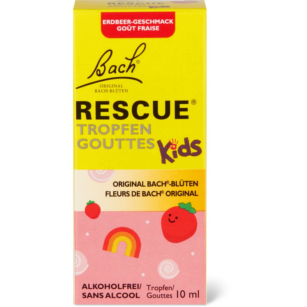 Rescue Bach Original Kids Tropfen Erdbeer