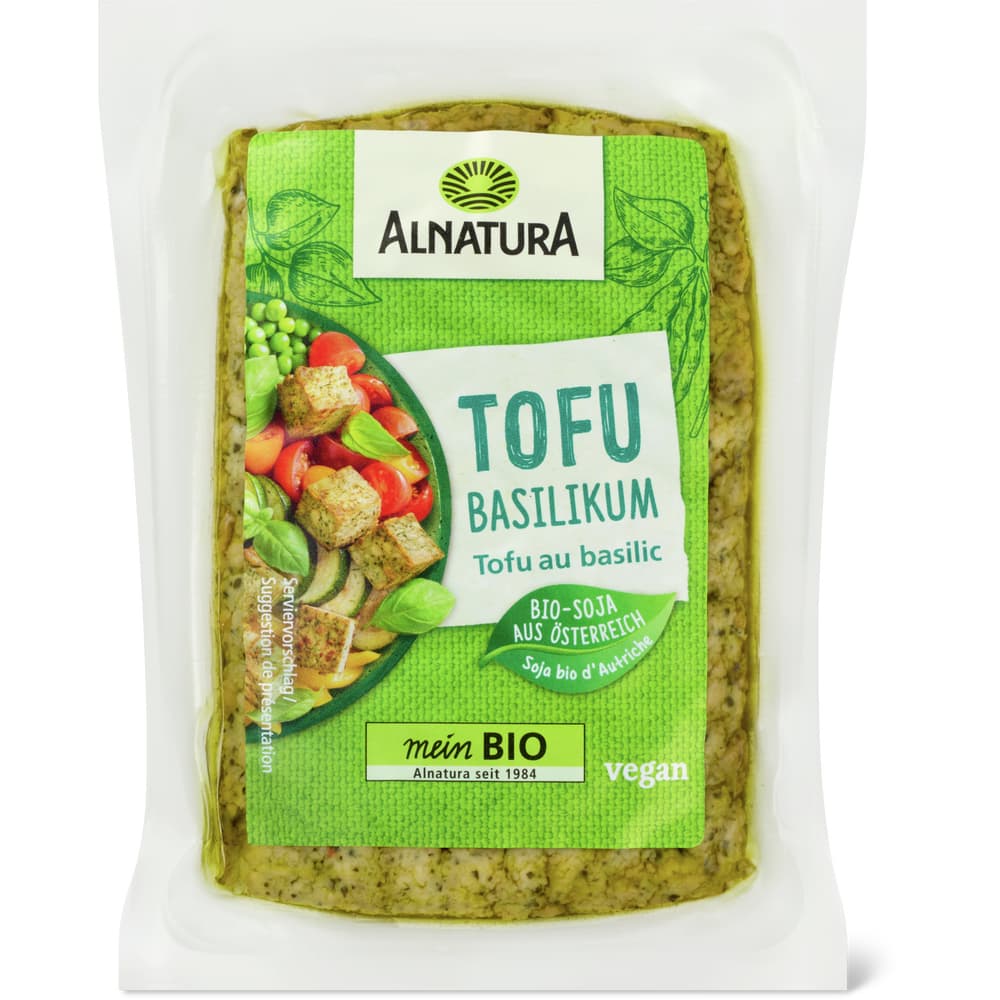 Alnatura Tofu Basilikum Bio