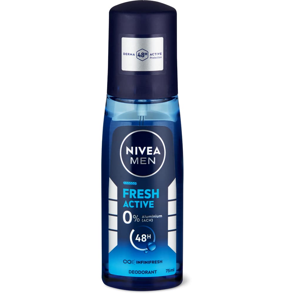 Nivea Men Fresh Active Deospray 48h, ohne Aluminiumsalze