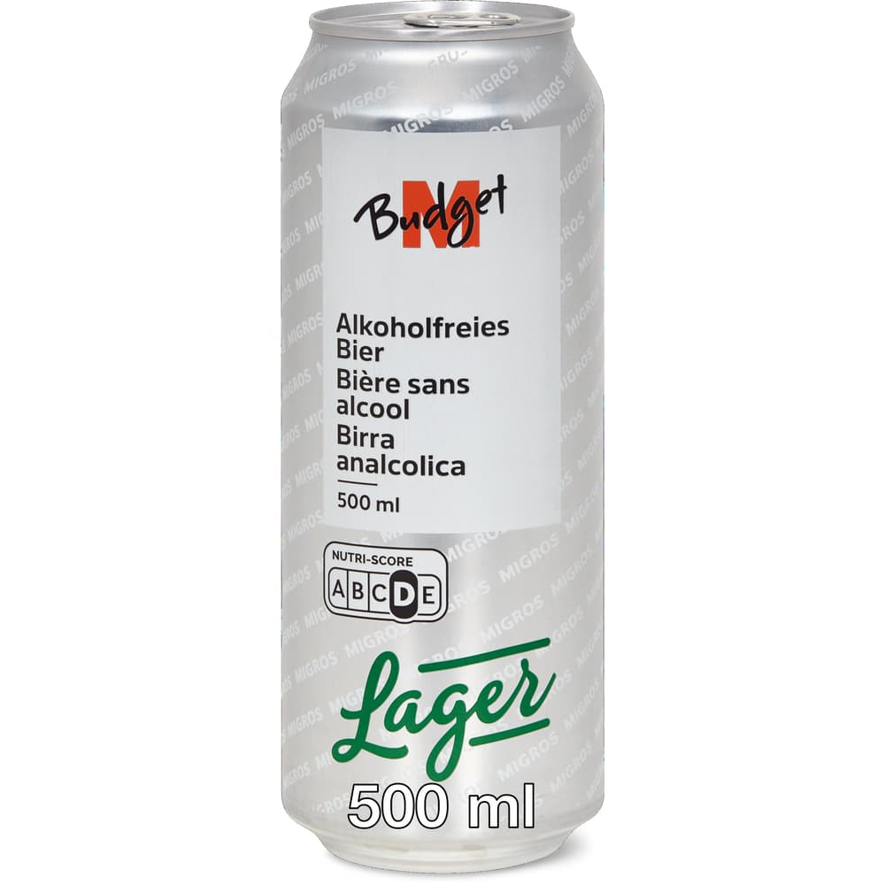 M-Budget Lager Helles Bier alkoholfrei