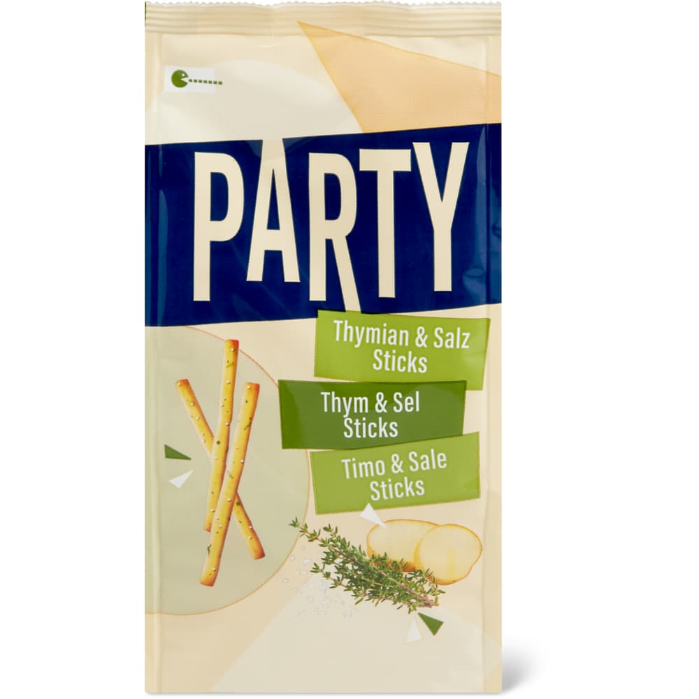 Party Apéro Dinkelgebäck Thymian & Salz