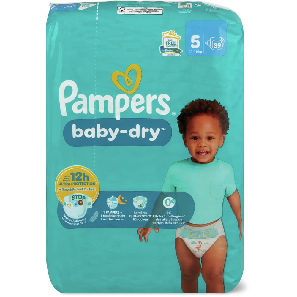 Pampers Baby Dry Windeln Grösse 5, 11-16kg