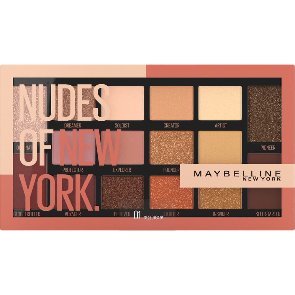 Maybelline Nudes of New York Lidschatten-Palette