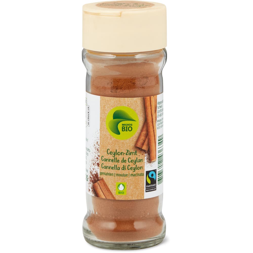 Migros Bio Fairtrade Ceylon-Zimt gemahlen