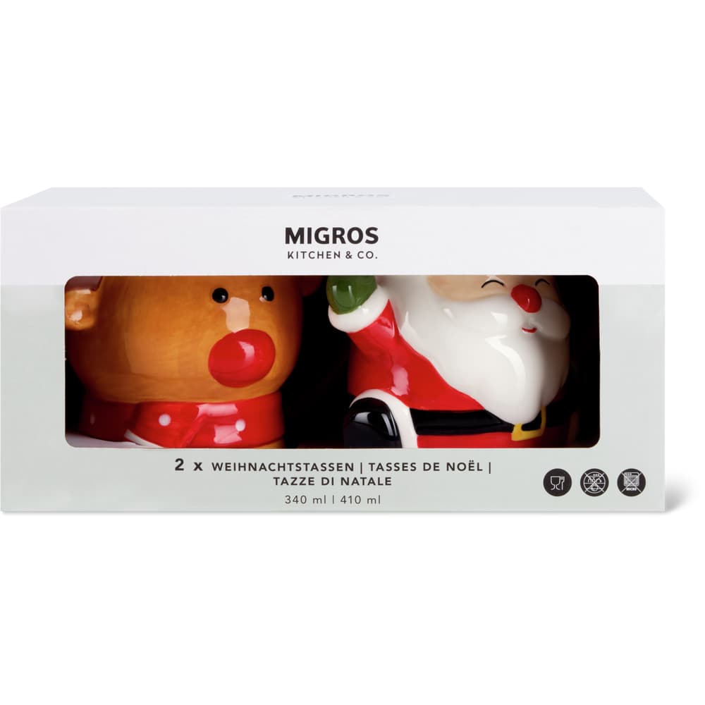 Migros Kitchen & Co. Tasse mehrfarbig