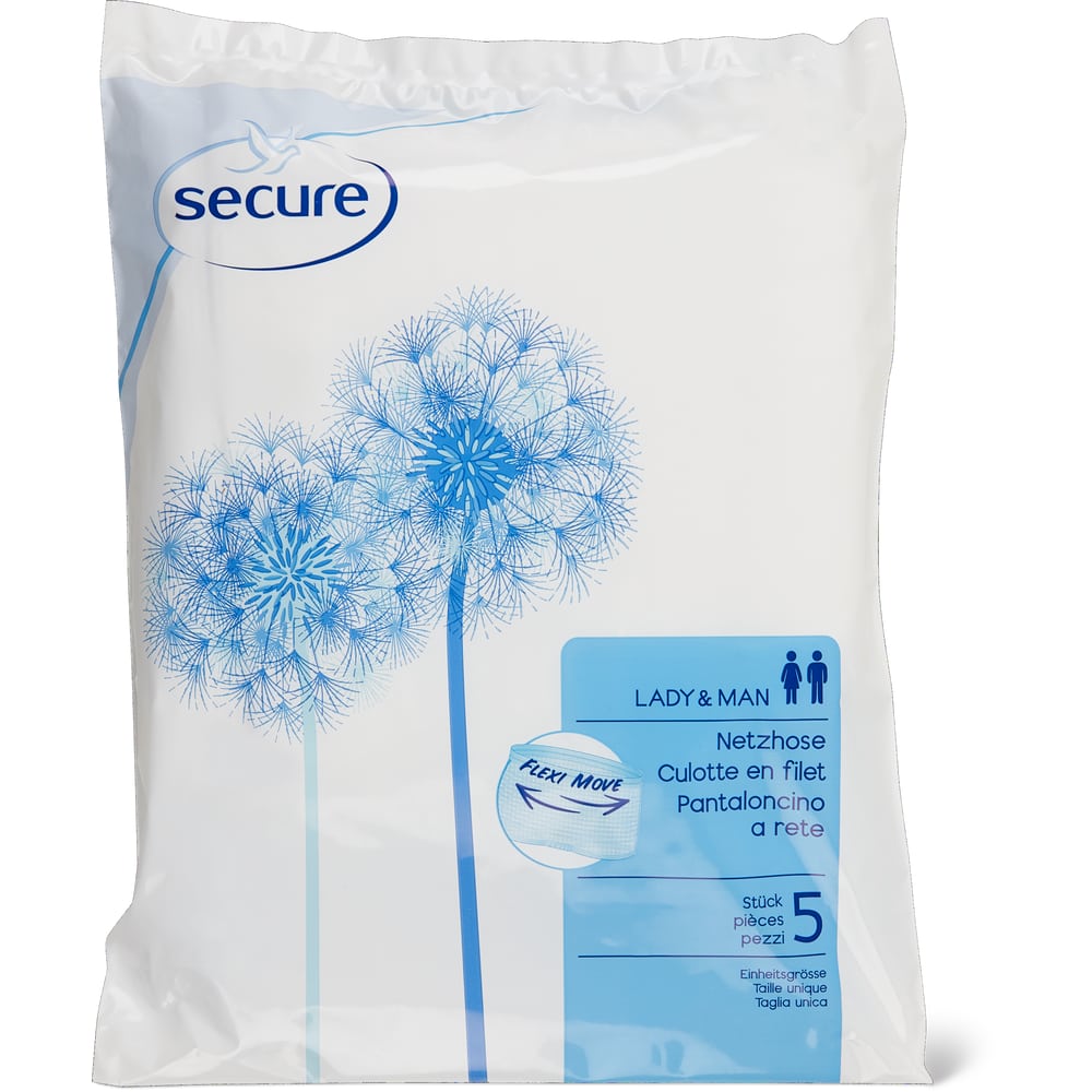 Secure Lady & Man Netzhosen Einheitsgrösse